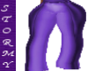 Purple Pon pants RL
