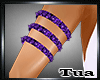 Tua Purple Armbands