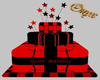 Black/Red Birthday cake