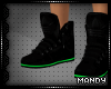 xMx:Black/Green Kicks(M)