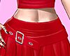 Coquette Skirt red