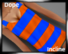 Orange & Blue Tank