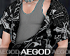 Ⲁ𝓖 Grunge Shirt Top