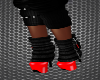 P* Casual Boots Red
