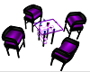 Purple Queen Bar Tables