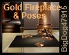 [BD] GoldFireplace&Poses