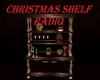 CHRISTMAS SHELF RADIO