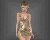 Gold Mini Dress RLL