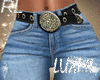 Belt  Ripped Jeans RL