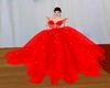 Wed. Brides red gown