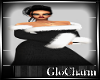 Glo* WinterBlackFurDress