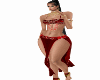 Red Belly Dance Outfit