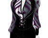 Silver Purple Black Tux