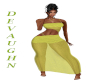SARI YELLOW SUMMER DRESS