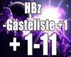 HBz-Gaesteliste +1