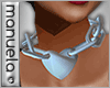 |M| Chained Heart Collar