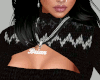 B&W KNIT DRESS