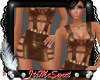 Shek Dress w/Shoes Brown