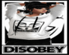 DISOBEY HOODIE WHT F