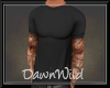 Black Muscle Tee Tats