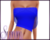 Summer Strapless Blue