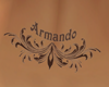 Armando tramp stamp