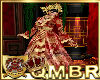 QMBR Kimono Gold&Red