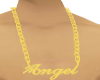 ANGEL NECKLACE -M - GOLD