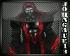 Wizard Red Blk Robe