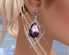 Lavender Mauve Earrings
