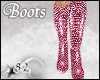 *82 Club Boots Pink