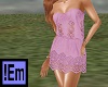 !Em EyeletLacePink Dress