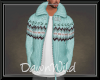 Chic Winter Ice Coat M