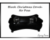 Black Christmas Couch NP
