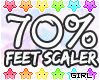 70% FEET SCALER