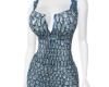 ~Jeweled Dress  Blue
