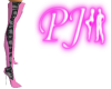 PJ pink high boots (BM)