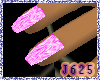 (J) light pink nails