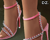 Spiked Pink Sandals!