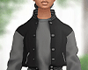 Blk/Grey School Jacket