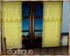 YELLOW WINDOW & CURTAINS