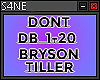 BRYSON TILLER-DONT-DB