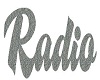 Radio Sign Silver
