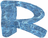 LETTER R Animated Water