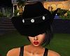 cowgirl hat black
