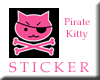 Pink Pirate Kitty