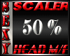Sexy scaler 50% head