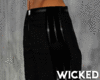 Wicked Black Dub Pants