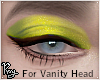 Chartreuse Drama Makeup