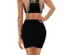 [SCR] BLK LEATHER SKIRT